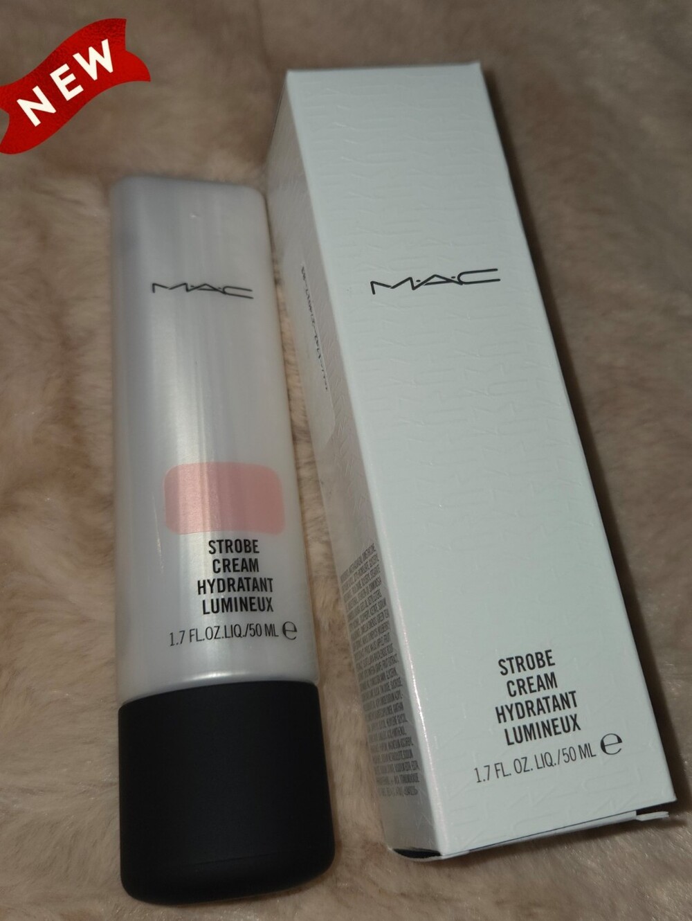 Pinklite MAC Strobe Cream Luminous Hydration Highlighter 1.7oz - Picture 2 of 3